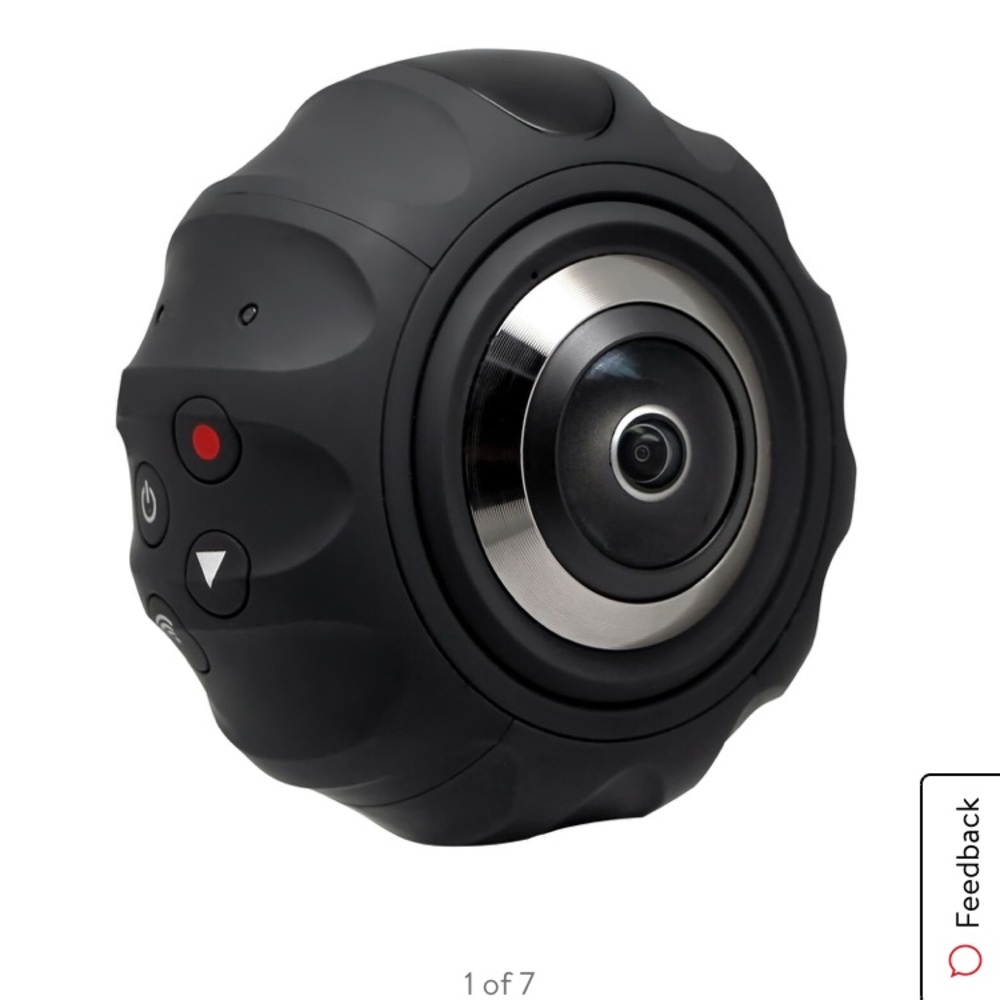16 MP 720 Degree Panoramic Fish Eye Action Camera